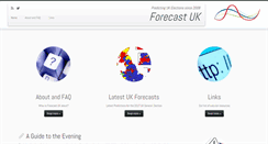 Desktop Screenshot of forecastuk.org.uk